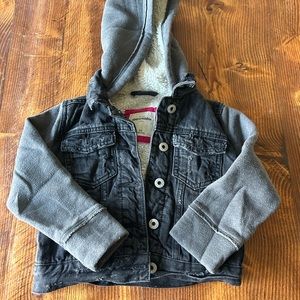 Abercrombie Kids Fleece Jean Jacket
